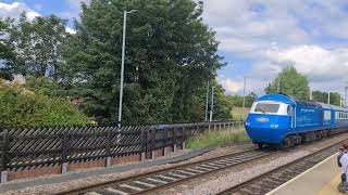 Midland Pullman HST through Micklefield to York