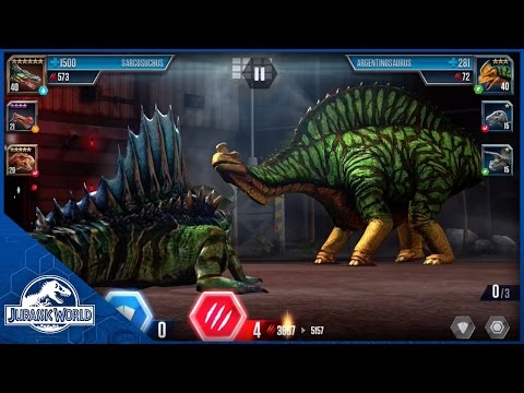 Battle: Level 40 Sarcosuchus vs Level 35 Argentinosaurus