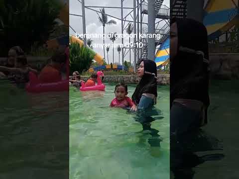 Dragon waterpark bandar lampung (senang ajak bocil benenang)