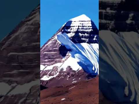 @Kailash Mountain 🏔️ A Divine Cosmic Energy 🙏🙏#kailash#mountain #shorts