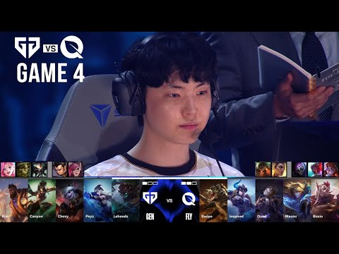 Gen.G vs ⁠FlyQuest, Game 4 | World Championship 2024 Quarterfinals | GEN vs FLY G4