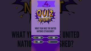 Quiz Night Challenge 🧠 Test Your Smarts!