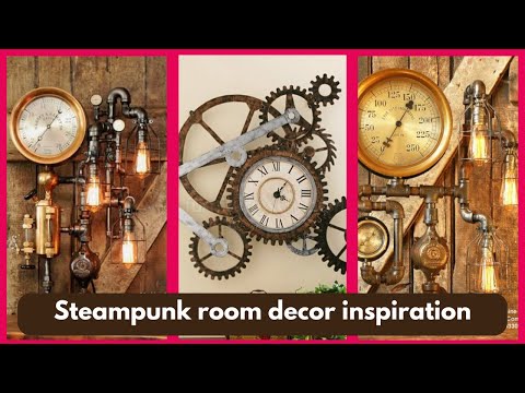 Steampunk room decor inspiration