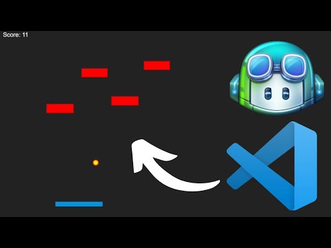 I Built a Full Game in Visual Studio Code Using ONLY AI for Free