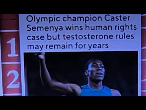 Have you guys heard of Caster Semenya?! Isn’t It’s so crazy!