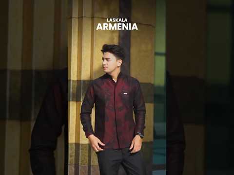 Laskala Batik Premium Armenia Kemeja Batik Pria Slimfit Lengan Panjang #laskala #batikpriaslimfit