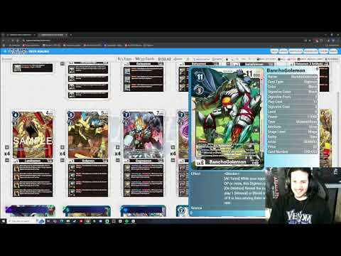 Digimon TCG - Close & Rock/Mineral Deck Profile - EX08