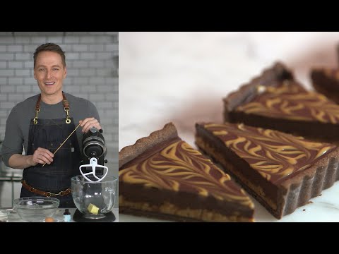 Chocolate Peanut Butter Tart - The Slice with Greg Lofts