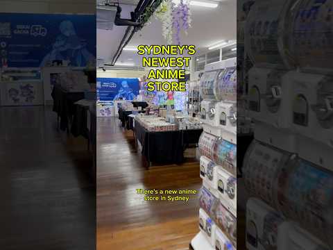 New anime store in Sydney! Isekai Gacha #gachagacha #ichibankuji #anime #sanrio