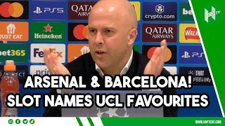 Arsenal & Barcelona! Slot names his Champions League favourites after Liverpool's elimination