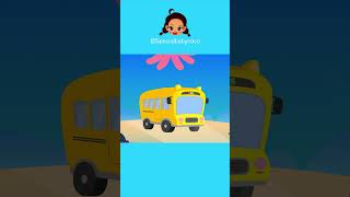 🚌 Wheels On The Bus (With Family) 🚎  | Nursery Rhymes & Kids Songs | Little Wave Songs - Baby Coco