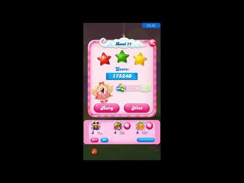 CandyCrush Levels 76 to 80 Gold