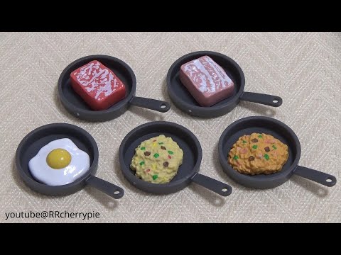 焼ける音が鳴るフライパン　Mini frying pan with sizzling sound