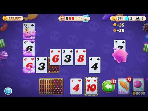 Candy Crush Solitaire Level 578 - NO BOOSTERS GAMEPLAY 🍬🃏 | SKILLGAMING ✔️