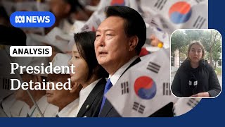 Impeached South Korean President Yoon Suk Yeol detained | ABC News