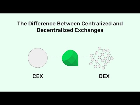 The Difference Between Centralized and Decentralized Exchanges