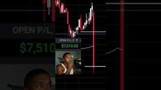 I MADE $7,500 IN LESS THAN A MINUTE DAY TRADING  😮‍💨😮‍💨😮‍💨 #trading #daytrading