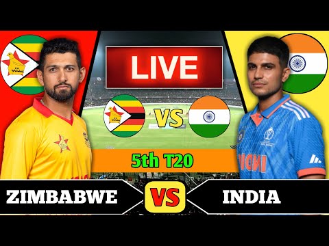 Live: IND vs ZIM, 5th T20 | India vs Zimbabwe Live Match today | India vs Zimbabwe Live