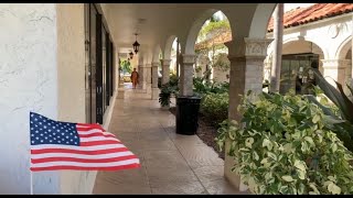 Walking in beautiful Downtown Boca Raton