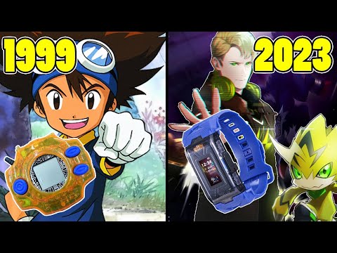 A Complete History of the Digimon Digivice