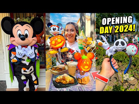 🎃 (OPENING DAY!) Things To Do For The HALLOWEEN TIME At Disneyland! | NEW Foods, Characters + MORE!