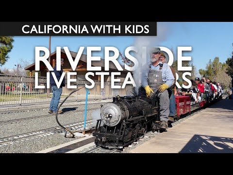 Free Mini Train Rides At Riverside Live Steamers