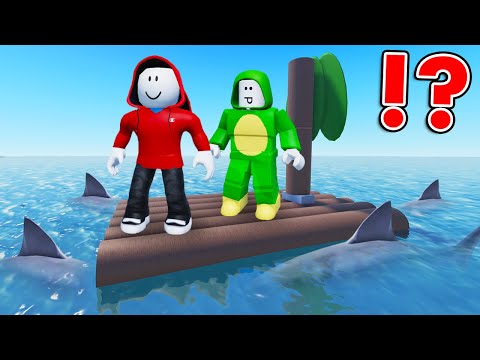 サメだらけの島から脱出する！【ROBLOX・ロブロックス】