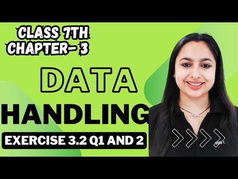 Exercise 3.2 Q 1and 2 | Data Handling | Class 7th Maths solutions | #ncert #maths #class7th #cbse