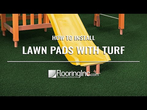 How to Install Lawn Pads with Turf