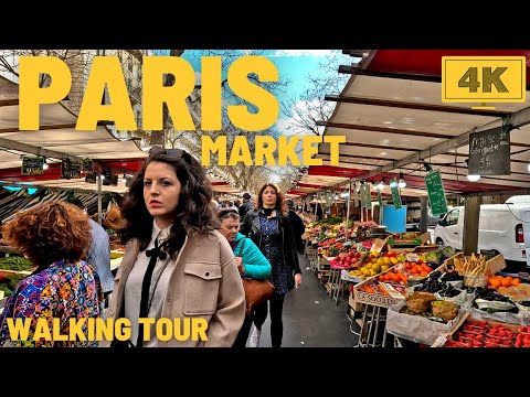 Montparnasse Food Market Tour in March 2024