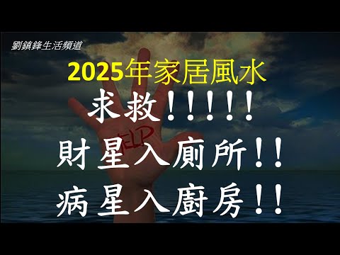 風水｜財星入廁所 病星入廚房 化解方法 | 2025年一白 六白 八白 五黃 二黑 | 劉鎮鋒生活頻道