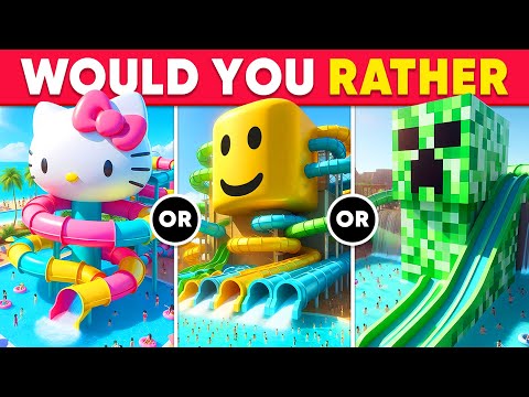 Would You Rather...? Build Your Wonderland House 🏠🌈💞🦄 Daily Quiz