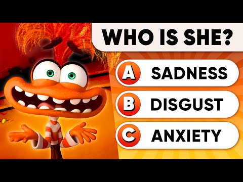 INSIDE OUT 2 Quiz 😁😭😱🤢😡 How Much Do You Know About INSIDE OUT 2? | Daily Quiz