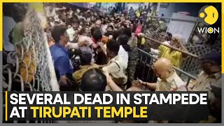 Tirupati Temple Stampede: Andhra Pradesh CM Naidu Holds High-Level Meeting Over Tirupati Stampede