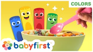 Toddler Learning Videos | COLOR CREW MAGIC - Breakfast & More | Magical Colors Show | BabyFirst TV