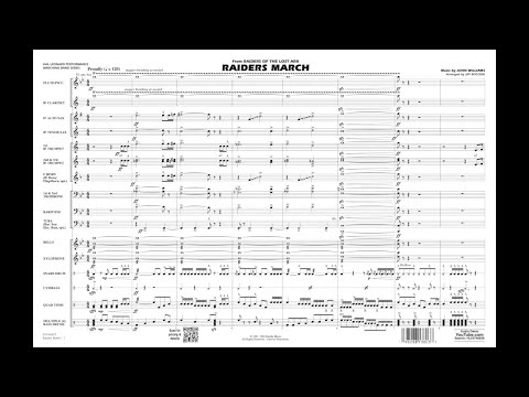 Raiders March by John Williams/arr. Jay Bocook