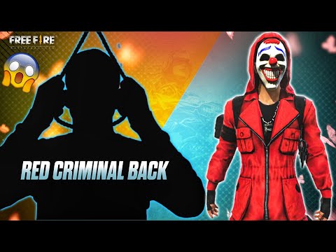 CREMINAL BUNDLE BACK 😭 GARENA FREE FIRE|| KADDU GAMING 🔥