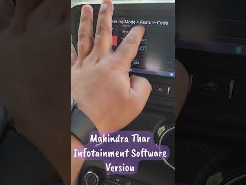 Mahindra Thar Infotainment Software Version and Update Check #Thar #Infotainment #tharlove