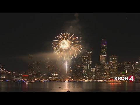 KRON4 New Year's Live: 2025 SF Fireworks Show