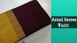 Arani Silk Sarees | Arani Sarees collection