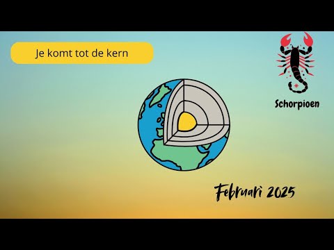 SCHORPIOEN TAROT FEBRUARI 2025  - Je komt tot de kern