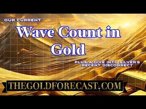 Wave count for gold.