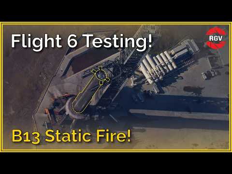 SpaceX Gets Ready for Flight 6! Starbase Flyover Update 63