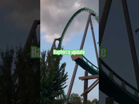 Rapterra New Roller Coaster Coming In 2025 #rollercoaster #themepark #kingsdominion #sixflags