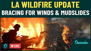 LA Wildfires Cause Widespread Destruction as Strong Winds and Mudslides Threaten Recovery Efforts