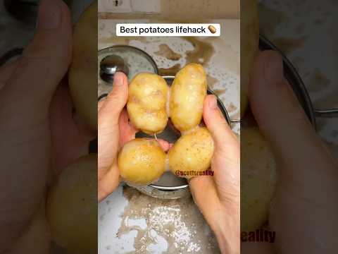 How to peel your potatoes, FAST 🥔💨