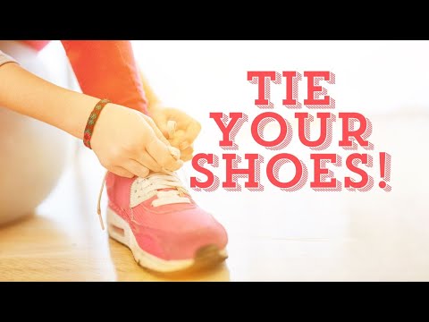 Tie Your Shoes Song! | Let's Learn & Sing | Fun Learning Songs for Kids