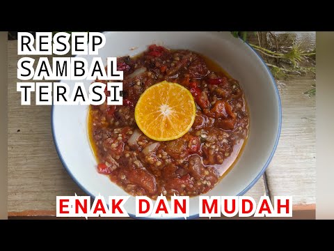 RESEP SAMBAL TERASI