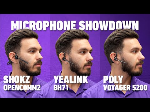 Headset Mic Showdown: Yealink BH71 Vs Opencomm2 vs Voyager 5200