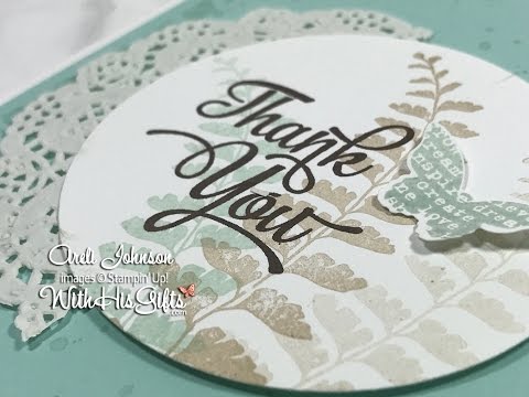 Craft With Me: Butterfly Basics Thank You Card